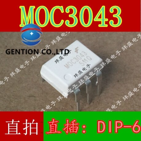 20  MOC3043M DIP-6 Ʈ Ŀ  MOC3043 ̸ ̺ Ʈ Ŀ    100% ű  